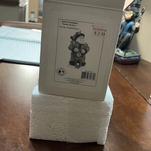 VTG 2001 Florida Marlins Santa Christmas Tree Ornament - PICS INSIDE